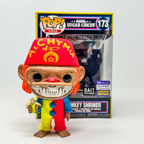 Monkey Shriner, Blacklight, Bait Exclusive, 2023 Summer Convention, Ron English, #173,  (Condition New)