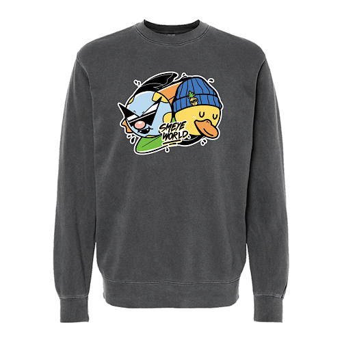 Smeye Surf Punk Crew Neck Sweatshirt