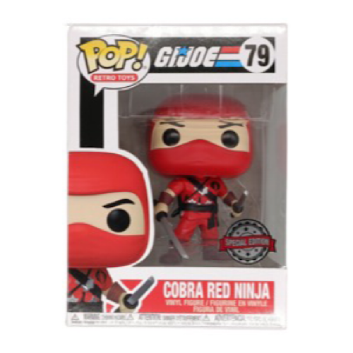 Cobra Red Ninja, Special Edition, #79, (Condition 6.5/10)