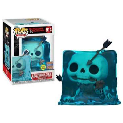 Gelatinous Cube, Glow, 2023 Wondrous Convention Exclusive, 914, (Cond