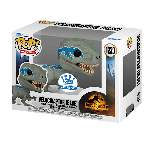 Porte-Clé Velociraptor Blue / Jurassic World Dominion / Funko Pocket Pop Porte-Clé Velociraptor Blue / Jurassic World Dominion / Funko Pocket Pop