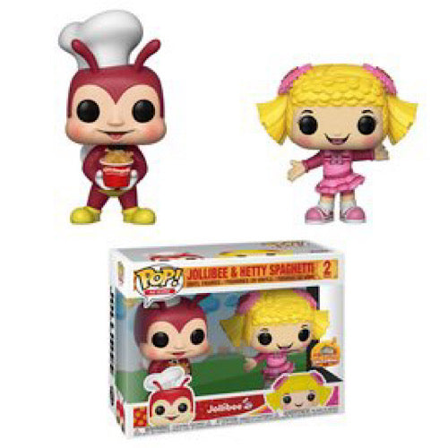Jollibee & Hetty Spaghetti, First To Market Exclusive, 2-Pack, (Condition 6/10)