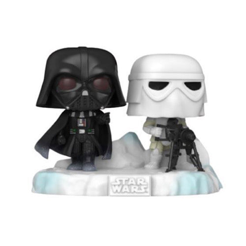 Boneco Star Wars Battle At Echo Base Darth Vader e Snowtrooper Special Edition Pop Funko 377