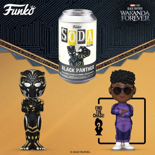 Vinyl SODA: Black Panther Wakanda Forever - Black Panther with Chance at CHASE