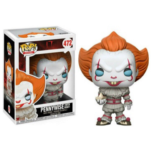 Pennywise (With Boat), Blue Eyes, #472, (Condition 6.5/10)