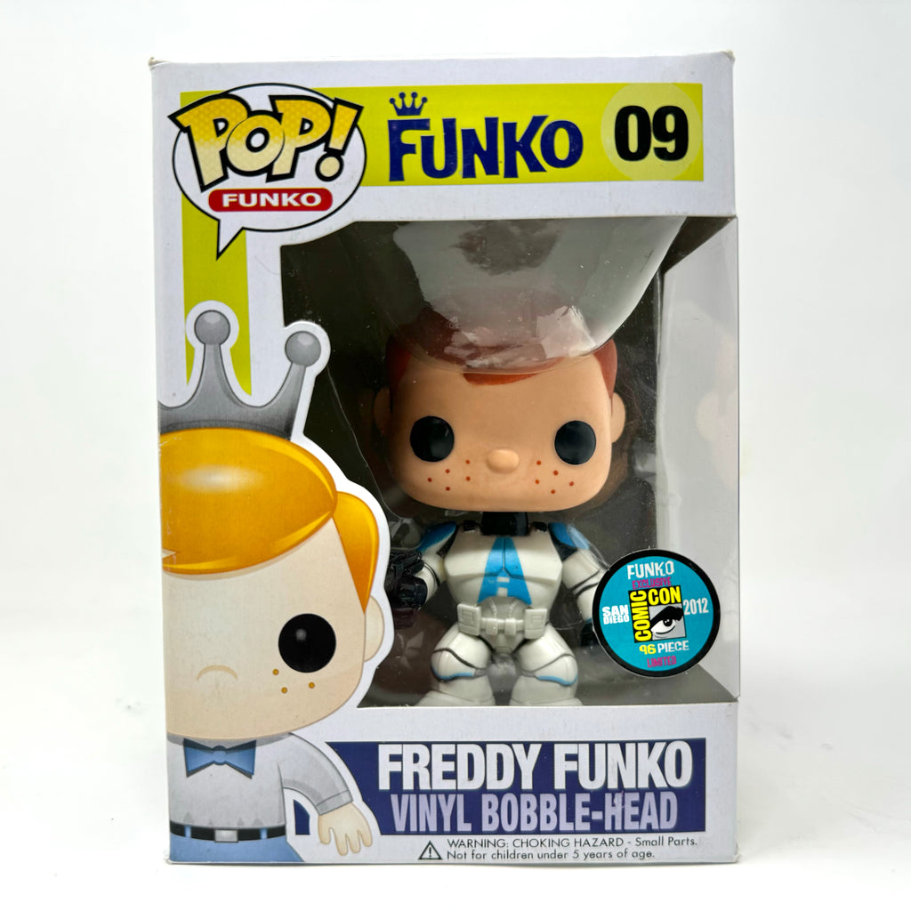 Freddy Funko, Clone Trooper, 2012 SDCC Exclusive, LE96, #09, (Condition 6.5/10)