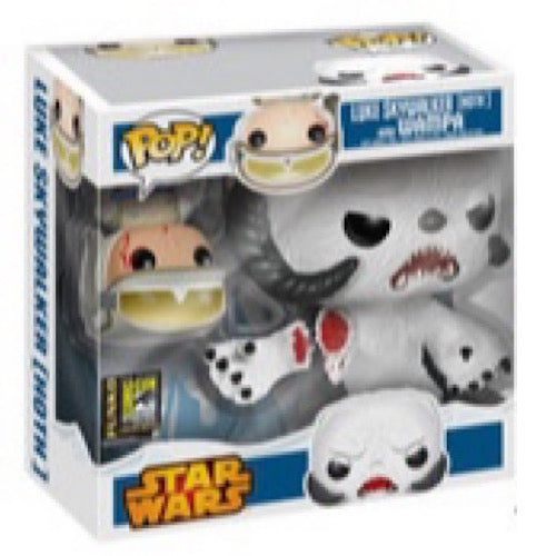 Luke Skywalker (Hoth) And Wampa, Ride, 2014 SDCC, #175, (Condition 6/10)