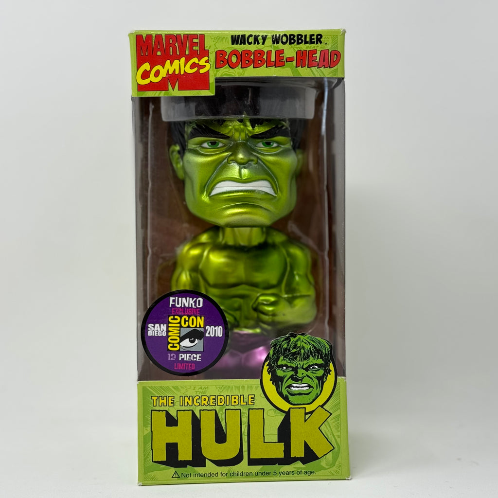 The Incredible Hulk, Wacky Wobbler, 2010 SDCC, LE12,  (Condition 7.5/10)