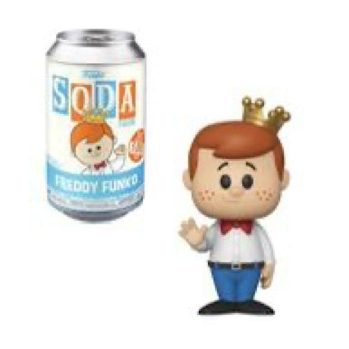 Funko Vinyl SODA: Freddy Funko, Bow Tie, LE4200, (Condition Unsealed)