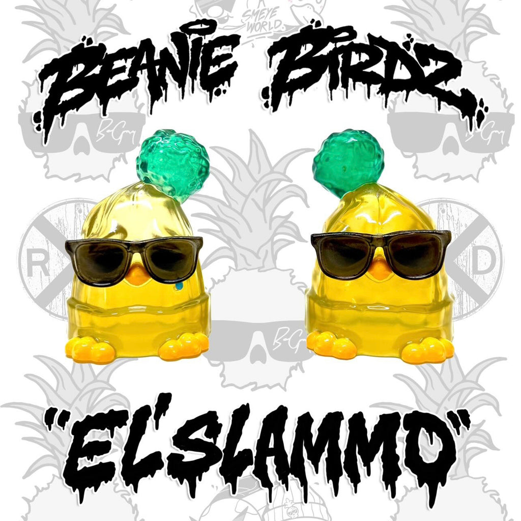 El Slammo Beanie Birdz (Beefy) by Revise D x Ben Gravy x Smeye World