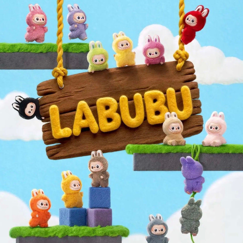 Pop Mart Labubu - The Monsters - Pin For Love Series, Vinyl Plush Pendant, Blind Box (N-Z), (Condition: Single Sealed Box)