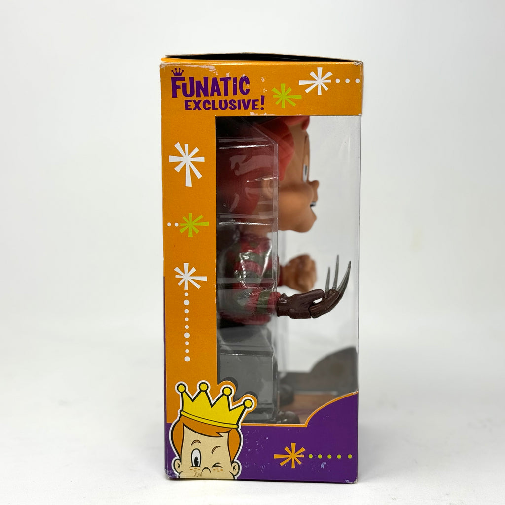 Freddy Funko As Freddy Krueger, Wacky Wobbler, 2011 SDCC, Funatic Collector Series, (Condition 7/10)