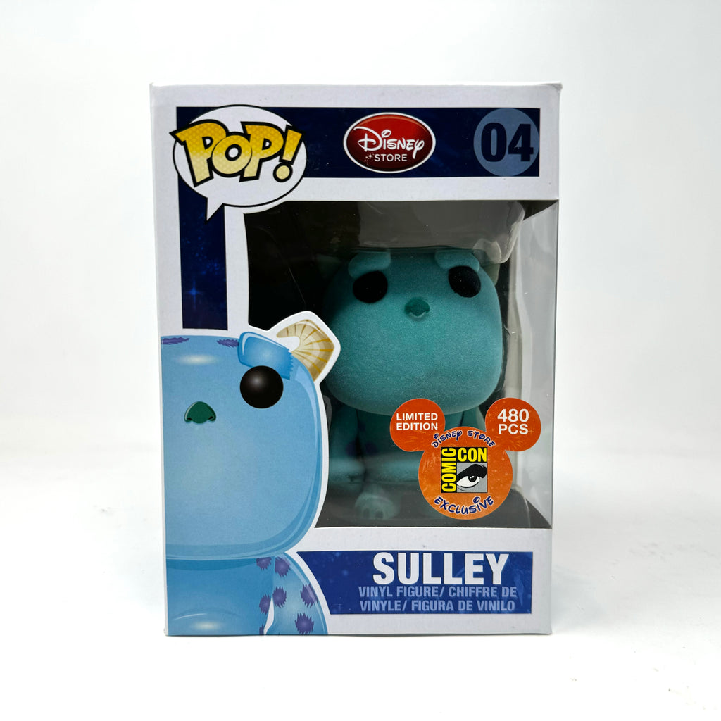 Sulley, Flocked, Red Disney Store Logo, LE480, #04, (Condition 7/10)