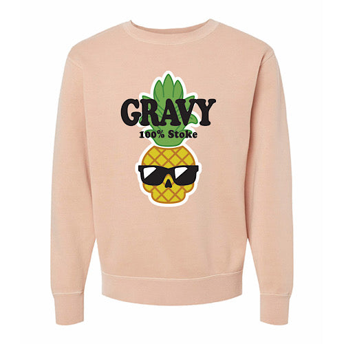 Gravy 100% Stoke Crew Neck Sweatshirt, Smeye World x Ben Gravy