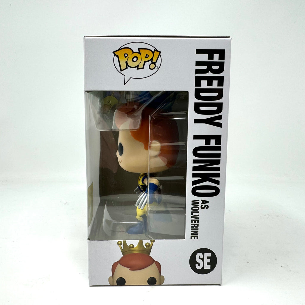 Freddy Funko As Wolverine (Yellow Suit), Camp Fundays, LE250, #SE, (Condition 7.5/10)