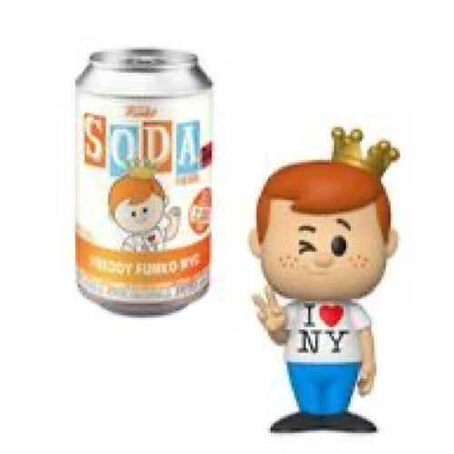 Funko Vinyl SODA: Freddy Funko NYC, (Condition Unsealed)