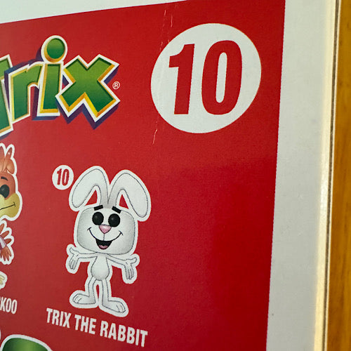 Trix Rabbit, Flocked, LE 3500, Funko Shop Exclusive, #10, (Condition 6.5/10)