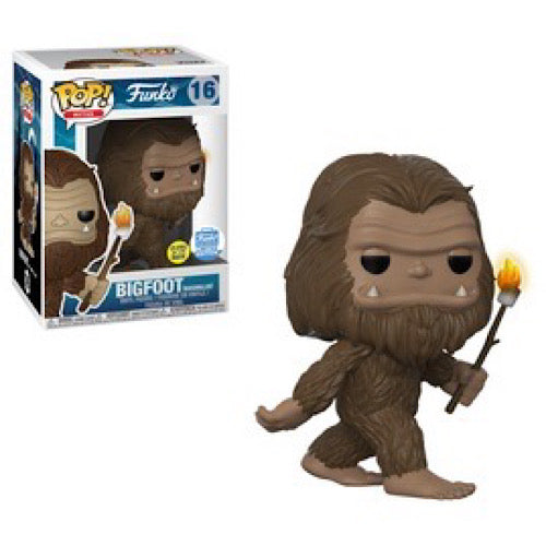 Bigfoot (Marshmallow), Glow, Funko Shop Exclusive, #16, (Condition 8/10)