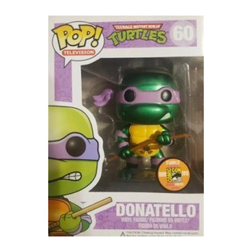 Donatello, Metallic, 2013 SDCC, LE1008, #60, (Condition 7/10)