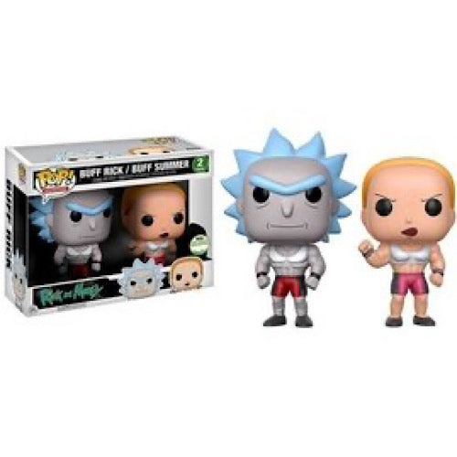 Buff Rick & Buff Summer, 2017 Spring Convention, 2 Pack, (Condition 6/10)