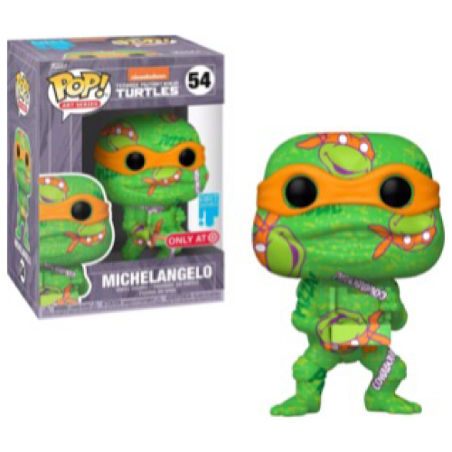 Michelangelo, Target Exclusive, Art Series, #54, (Condition 7.5/10)