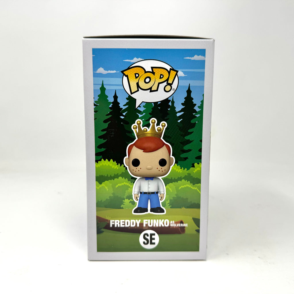 Freddy Funko As Wolverine (Yellow Suit), Camp Fundays, LE250, #SE, (Condition 7.5/10)