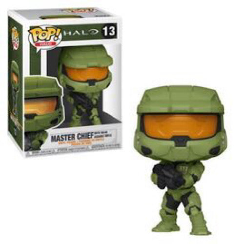 Master Chief with MA40 Assault Rifle, #13, (Condition 8/10)