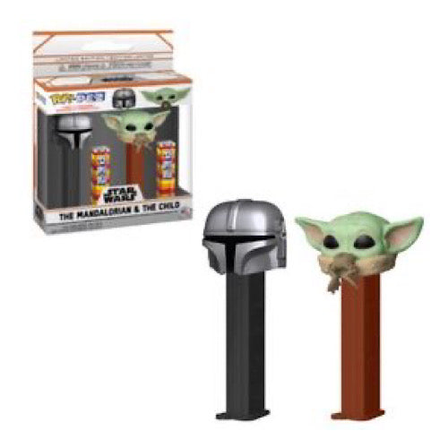 Funko PEZ: Star Wars- The Mandalorian & Child, 2-Pack, (Condition 8/10)