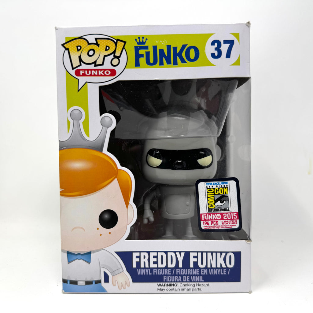 Freddy Funko, Bender, Grey, 2015 SDCC, #37, (Condition 7/10)