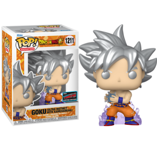 Goku, Ultra Instinct With Kamehameha, 2022 NYCC, #1211, (Condition 8/10)