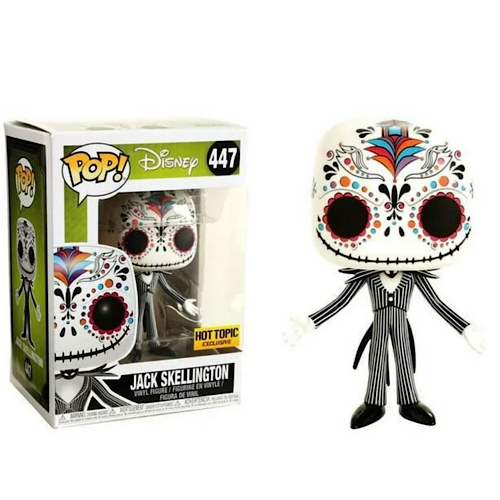 Jack Skellington, Sugar Skull, HT Exclusive, #447, (Condition 7/10)