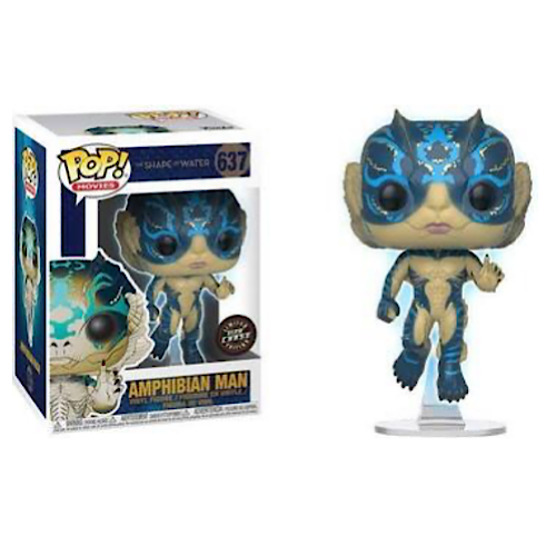 Amphibian Man, Glow, Chase, #637, (Condition 8/10)