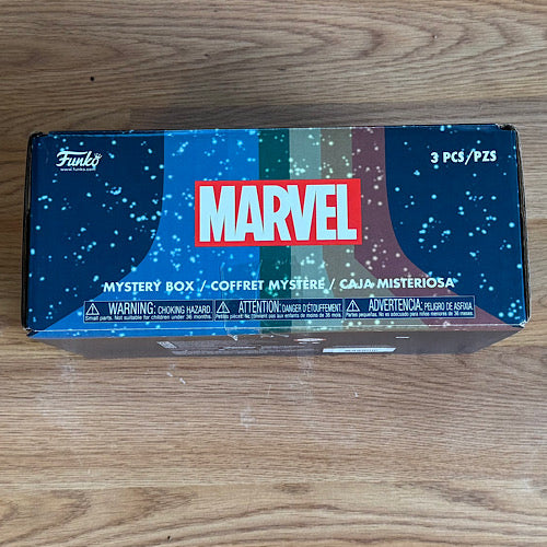 Marvel Mystery Box, 3 PCS; 1 Pops, Tee (Med), Comic; Free Comic Book Day Exclusive, (Condition 8/10)