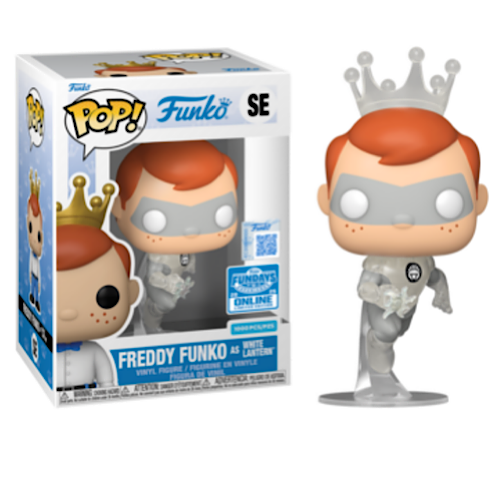 Freddy Funko As White Lantern, 2025 Fundays Online, LE1000, #SE, (Condition 8/10)