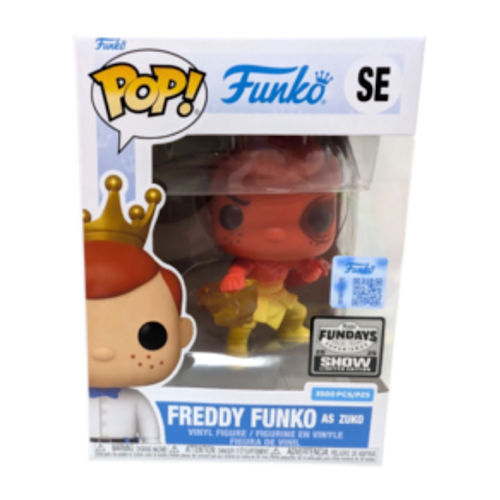 Freddy Funko As Zuko, 2025 Fundays Experience Show, LE3500, #SE, (Condition 8/10)