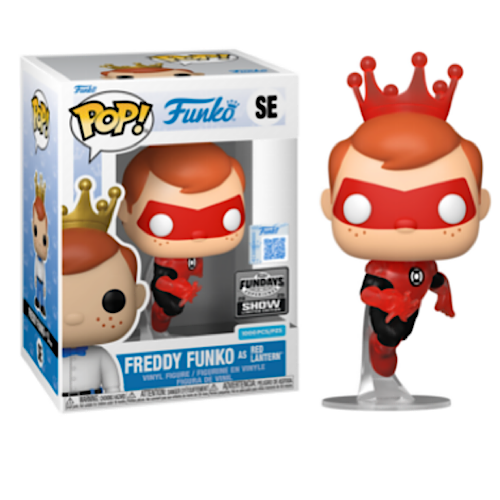 Freddy Funko As Red Lantern, 2025 Fundays Experience, LE1000, #SE, (Condition 8/10)