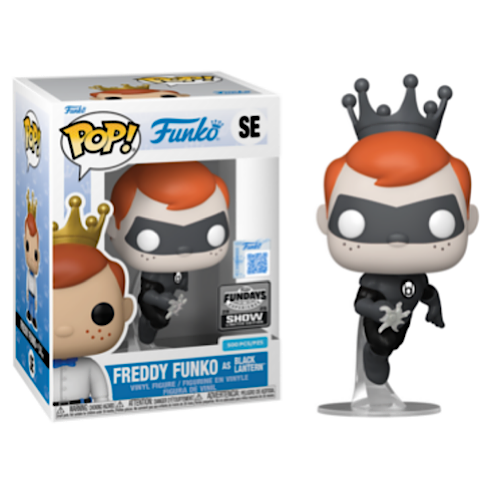 Freddy Funko As Black Lantern, 2025 Fundays Experience, LE500, #SE, (Condition 8/10)