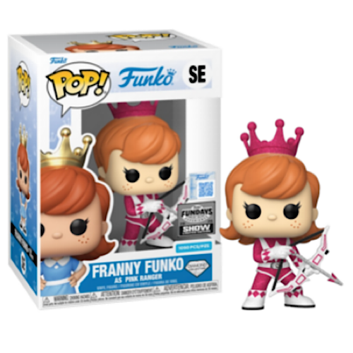 Franny Funko As Pink Ranger, Diamond Collection, 2025 Fundays Experience, LE1050, #SE, (Condition 8/10)