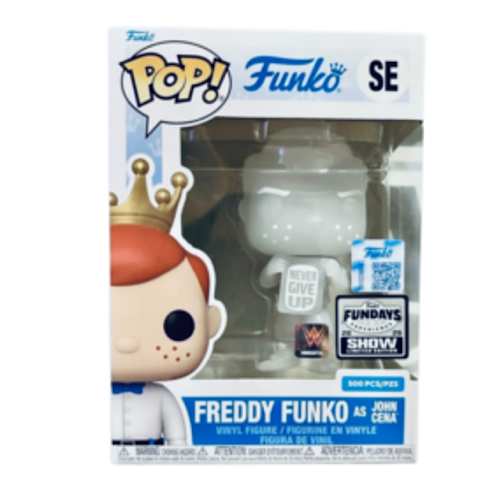 Freddy Funko As John Cena, Never Give Up, 2025 Fundays Experience Show, LE500, #SE, (Condition 8/10)