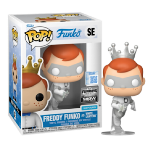 Freddy Funko As White Lantern, 2025 Fundays Experience, LE550, #SE, (Condition 8/10)