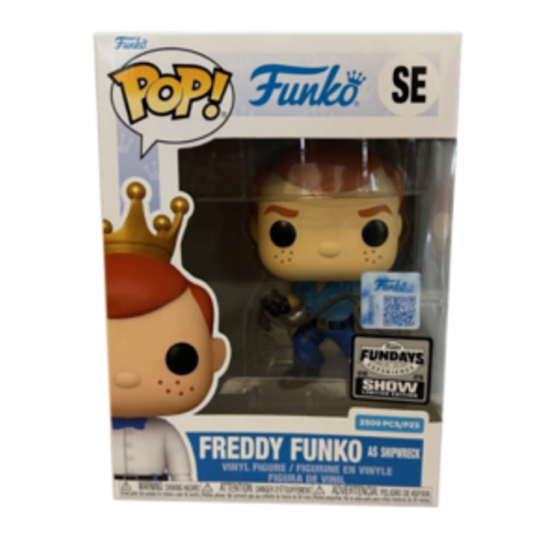 Freddy Funko As Shipwreck, 2025 Fundays Experience, LE2500, #SE, (Condition 8/10)