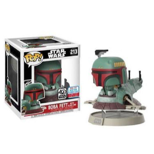 Boba Fett with Slave One,  2017 NYCC, #213, (Condition 6.5/10)