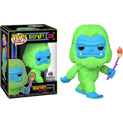 Bigfoot (Marshmallow), Blacklight, Funko HQ Exclusive, #28, (Condition 7.5/10)