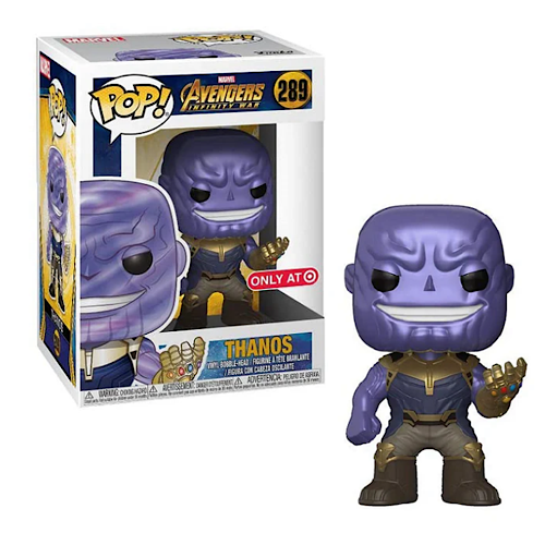 Thanos, Metallic, Target Exclusive, #289, (Condition 7/10)