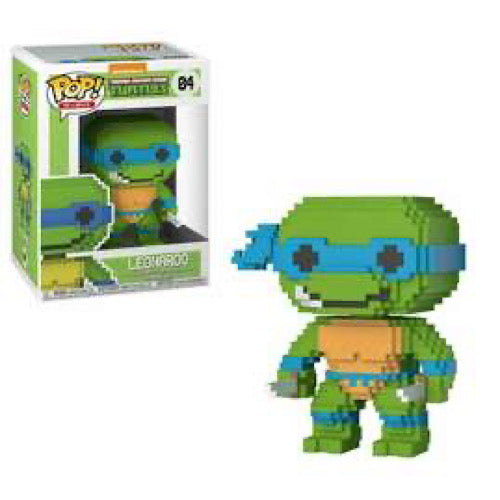 Leonardo, 8-Bit, Funko-Shop Exclusive, #04, (Condition 8/10)