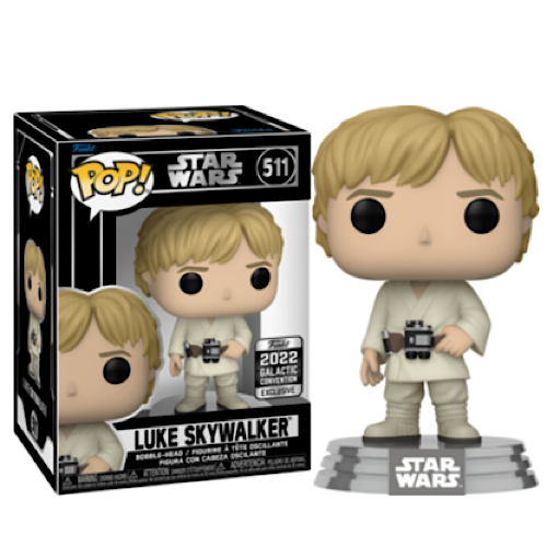 Luke Skywalker, 2022 Galactic Convention, #511, (Condition 8/10)