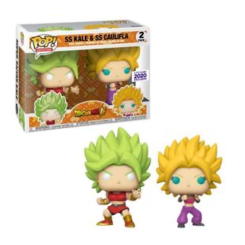 SS Kale & SS Caulifla, 2020 Funimation Exclusive, 2-Pack, (Condition 7.5/10)