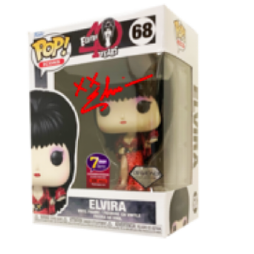 Elvira, Diamond, 7BAP Signature Series, Signed COA, LE295, #68, (Condition 8/10)