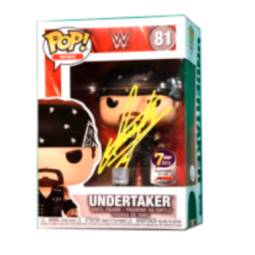Undertaker, 7BAP Signature Series, Signed COA, LE140, #81, (Condition 8/10)