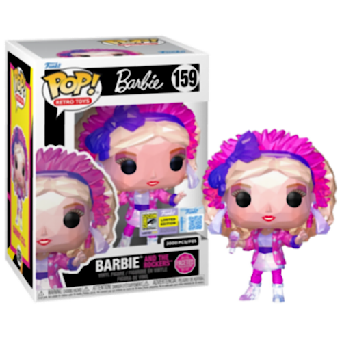 Barbie And The Rockers, 2025 SDCC, LE2000, #159, (Condition 10/10)